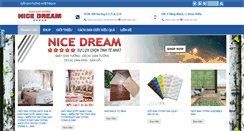 Desktop Screenshot of giaydantuong-nicedream.com